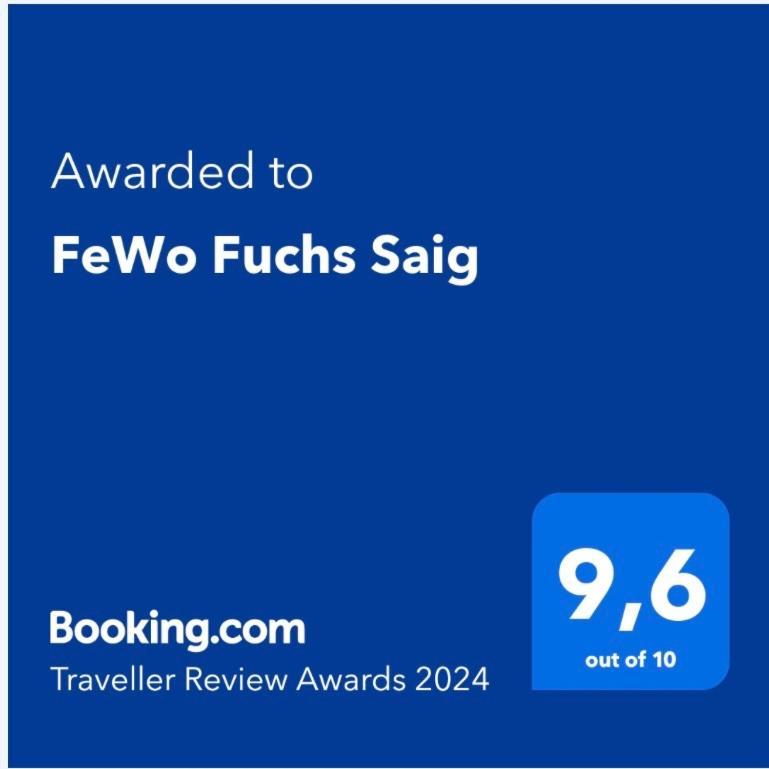 Fewo Fuchs Saig 렌즈키르흐 외부 사진